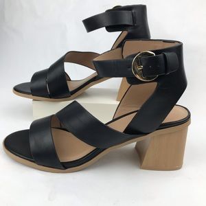 Qupid Bucky-20A Heel Strappy Sandals
